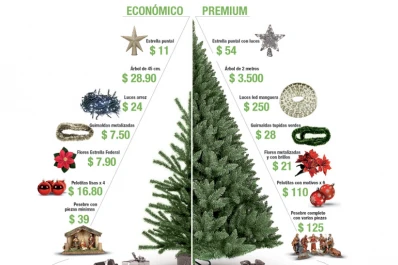 El arbolito costará entre 30% y 40% más que en 2013