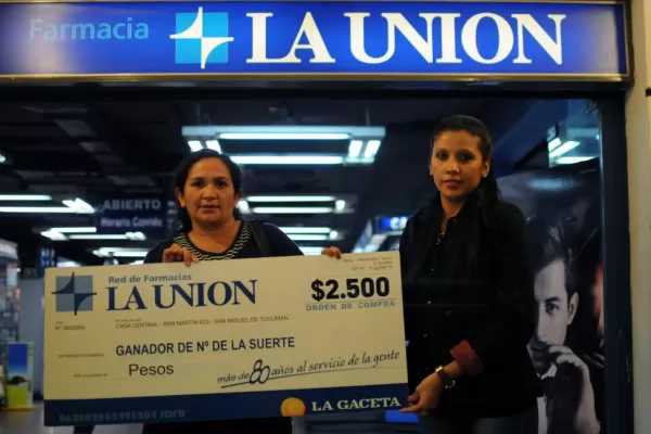 Compró cremas y perfumes en Farmacia La Unión