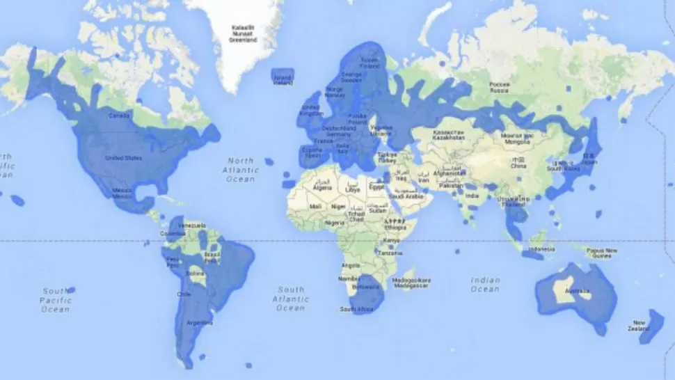 MAPA. Para saber por dónde está conduciendo el coche de Google Street View.