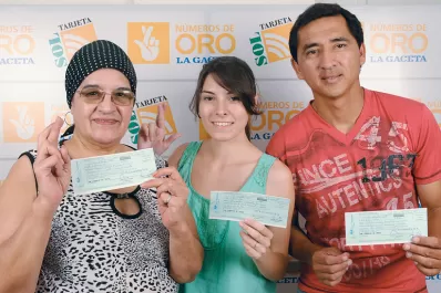 Con el premio se irán de viaje, harán regalos y arreglarán la casa