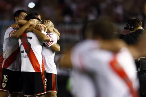 Así se gritó el gol de River en el Monumental