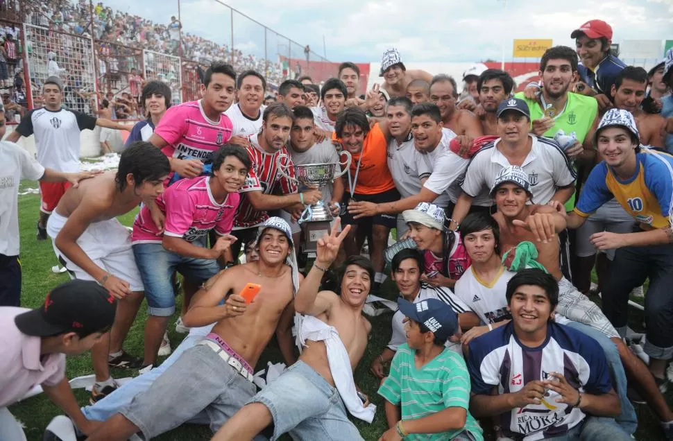 UNA PRUEBA. Si es que no se registran incidentes, la final se disputará con ambas parcialidades como ocurrió el año pasado, cuando Brown se consagró campeón. la gaceta / foto de ANTONIO FERRONI (archivo)