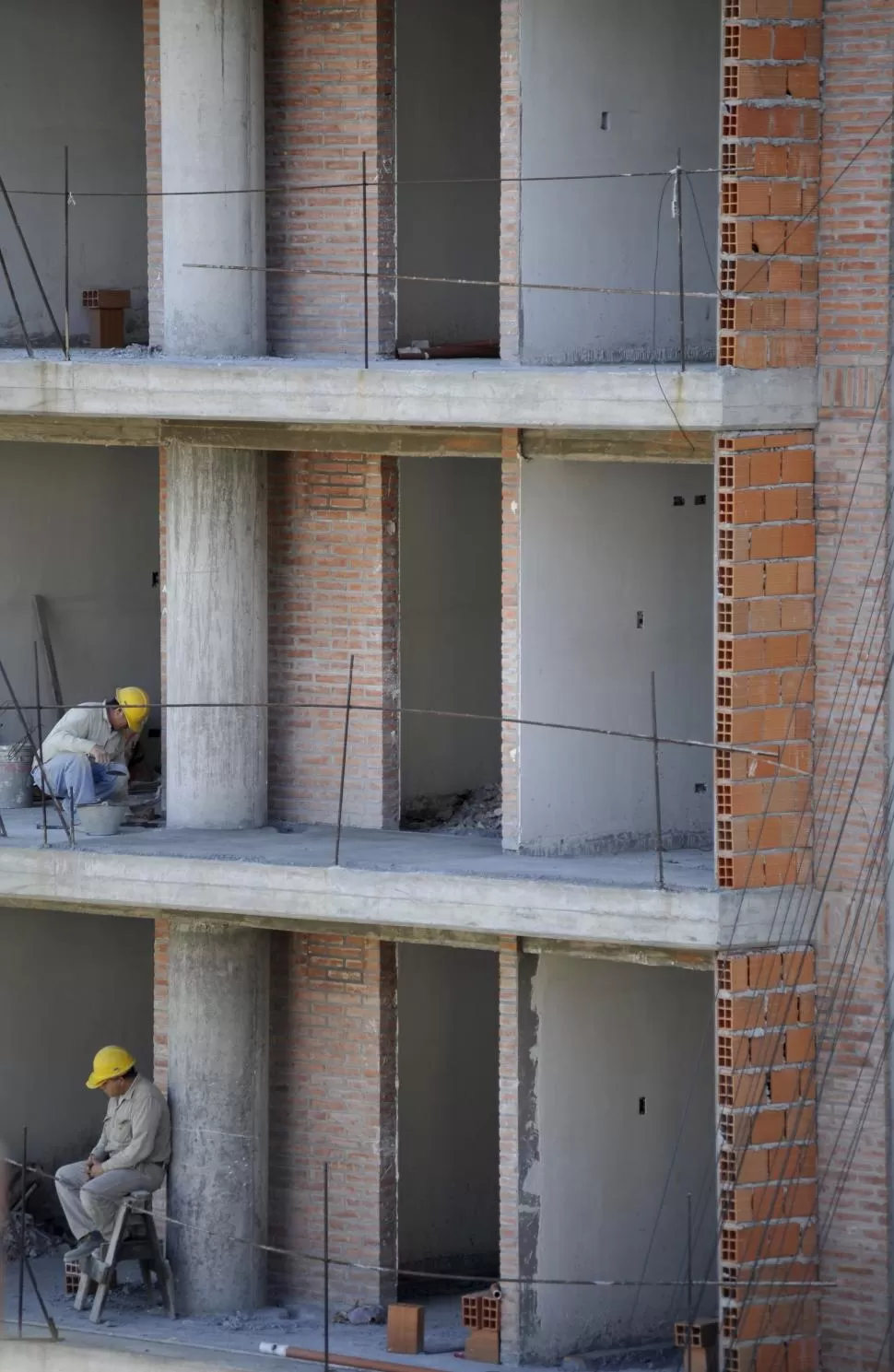 EDIFICACIONES. La industria de la construcción creció un 4,3% en el mes pasado, afirma el Gobierno. la gaceta / foto de jorge olmos sgrosso (archivo)