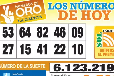 Los Números de Oro de LA GACETA