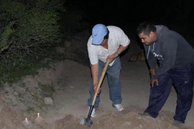 Encontraron un cuerpo enterrado en el monte de Santiago del Estero