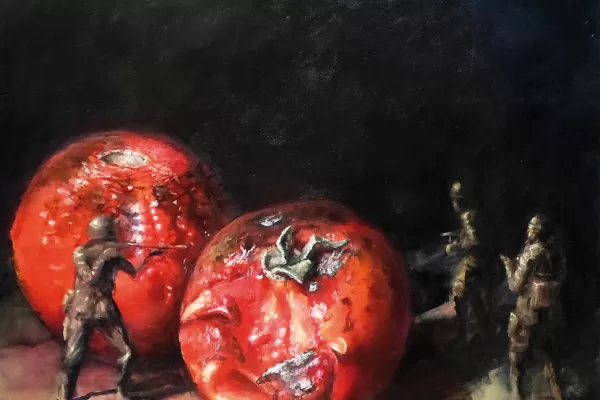 Pinturas de Damián Caro que indagan en los recuerdos