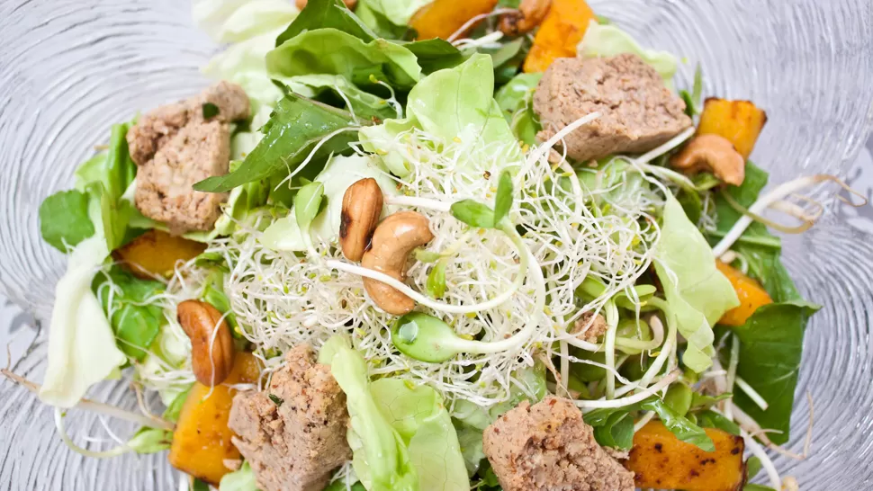 Probá una ensalada vegetariana que inyecta mucha energía