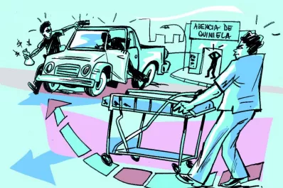 Dos médicos denunciaron por robo a un camillero del hospital