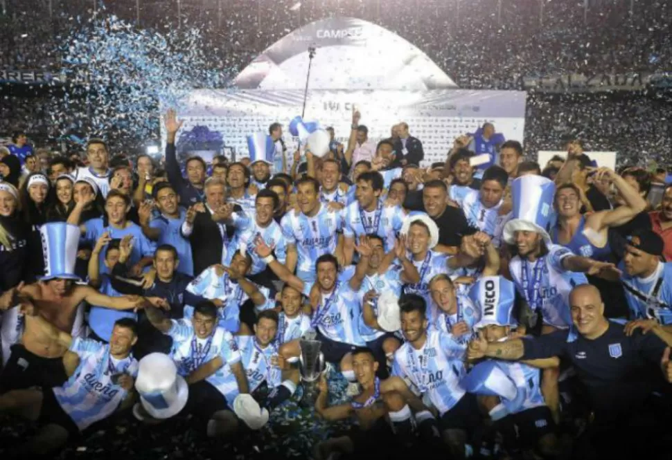 El camino de Racing campeón del Torneo de Transición 2014