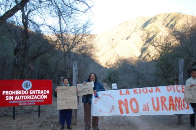 La municipalidad de La Rioja clausura minas de uranio de la Comisión Nacional de Energía Atómica
