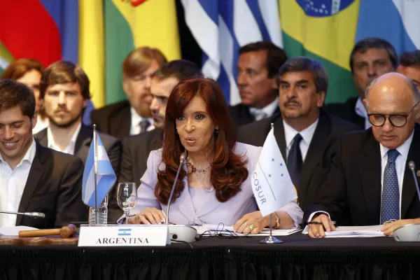 Cristina: Es imposible integrarse al mundo si no se está integrado regionalmente