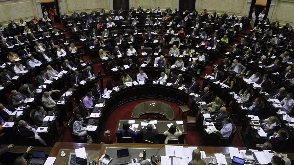 EN LA MADRUGADA. El kirchnerismo logró reunir 131 votos. DYN