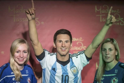 Messi, el ídolo de cera