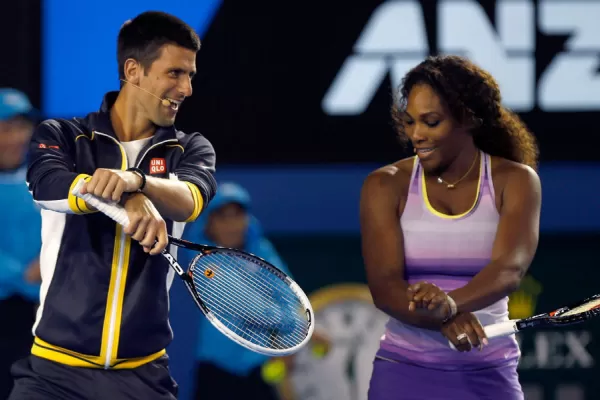 Djokovic y Serena, los reyes del año