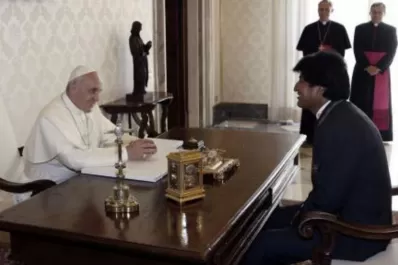 Evo Morales: El Papa Francisco va a visitar Bolivia el próximo año