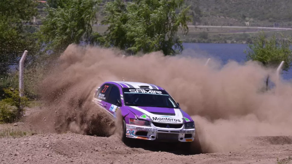 ESTRATEGIA. Si bien el shakedown no tiene incidencia en la clasificación final, Assaf debe mejorar su tiempo en comparación con Marchetto. (FOTO WWW.RALLYARGENTINO.COM)
