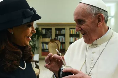 Aseguran que la relación del papa con cristina “es inmejorable”
