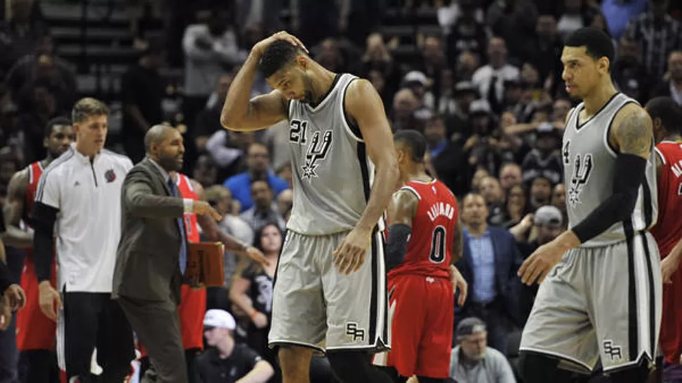 NO PUDO SER. Duncan se lamenta por la derrota. FOTO TOMADA DE CLARIN.COM