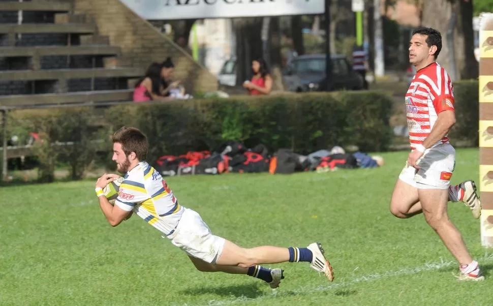 ESCURRIDIZO. En su primera temporada como titular, Joaquín se entendió a la perfección con “Manino” Mentz en la conducción, y terminó siendo el máximo anotador de tries del equipo, con 10 conquistas. la gaceta / foto de héctor peralta (archivo)