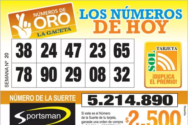 Los Números de Oro de LA GACETA
