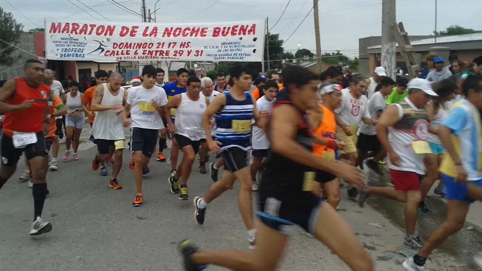 Lencina ganó la Maratón de la Nochebuena