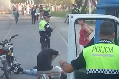 Cortaron la ruta 315 por falta de agua potable