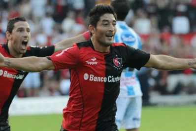 Casco, al caer en Boca