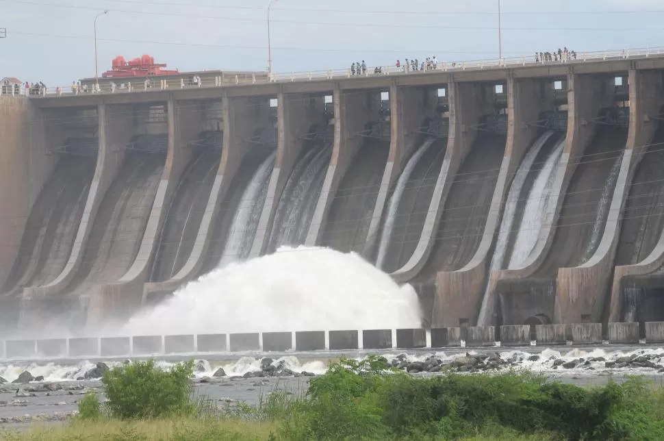 PRODUCCIÓN DE ENERGÍA. Las regalías del embalse de Río Hondo, Santiago del Estero, no habían sido giradas a Tucumán en los últimos 15 años. LA GACETA / FOTO DE ANTONIO FERRONI