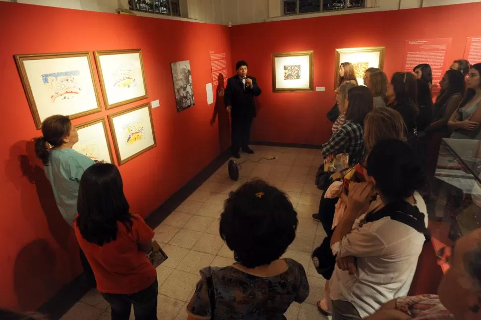 GRABADOS. Más de un mes se exhibieron en el Museo Timoteo Navarro. la gaceta / foto de Diego Aráoz (archivo)