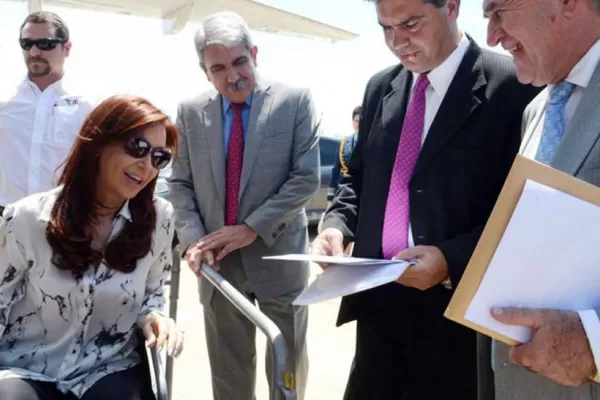 Cristina recibió permiso de los médicos y viajó a El Calafate