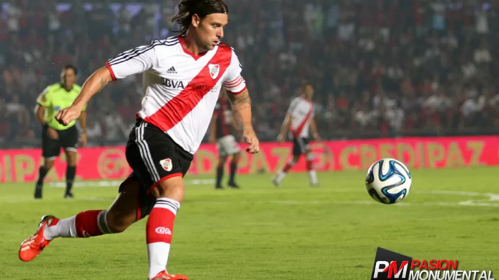 CASI UNA OBSESIÓN. Cavenaghi, como todo River, ansía ganar la Libertadores. 
FOTO TOMADA DE pasionmonumental.com