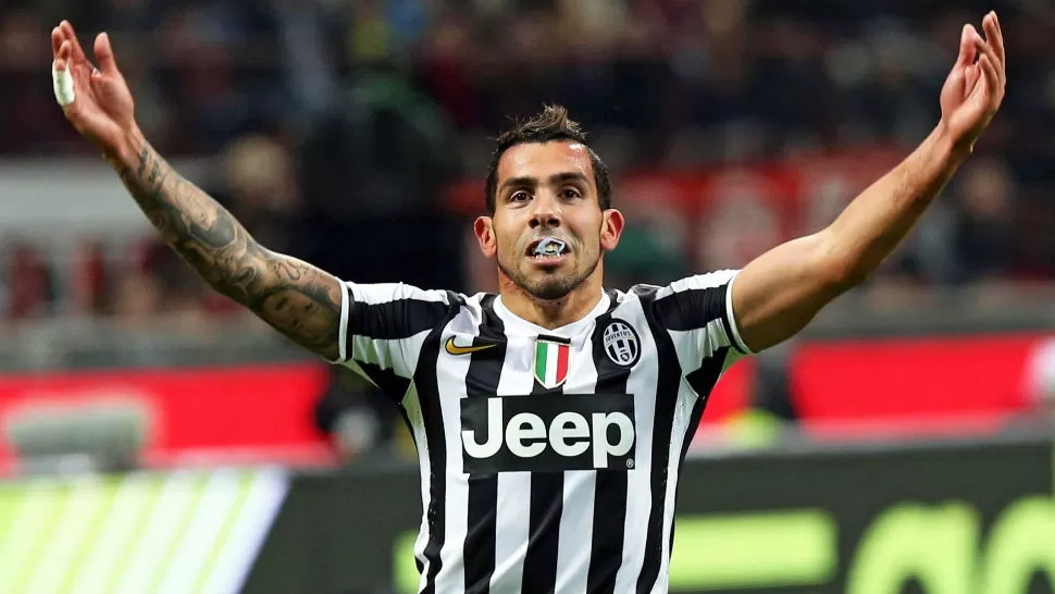 ÍDOLO. Desde que arribó a Turín, Tevez enamoró a los hinchas de Juventus. FOTO TOMADA DE UOLSPORTE.BLOGOSFERA.COM.BR