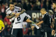 Con un gol de Otamendi, Valencia le ganó a Real Madrid