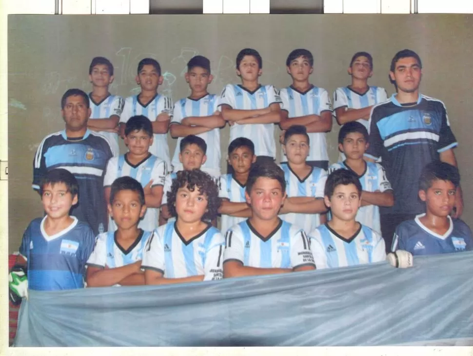 ORGULLO. Un combinado provincial Sub 11 defenderá los colores argentinos.  FOTO DE NÉSTOR RODRÍGUEZ