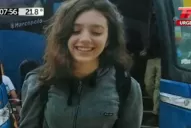 Caso Lola Chomnalez: su última foto, poco antes del crimen