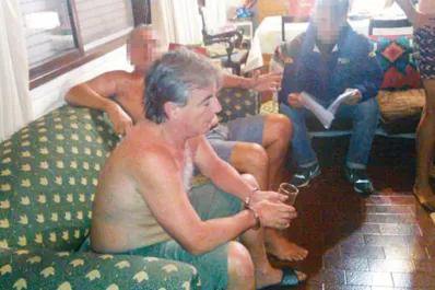 Esposado, Chabay Ruiz fue trasladado a Santiago del Estero