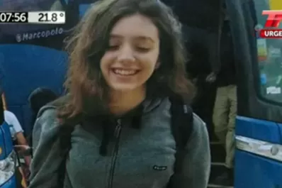 Caso Lola Chomnalez: su última foto, poco antes del crimen