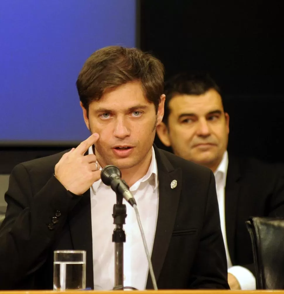 POSTURA. Kicillof reiteró que el Gobierno ofrecerá a los holdouts las mismas condiciones de pago que a los bonistas que aceptaron los canjes de deuda. dyn 