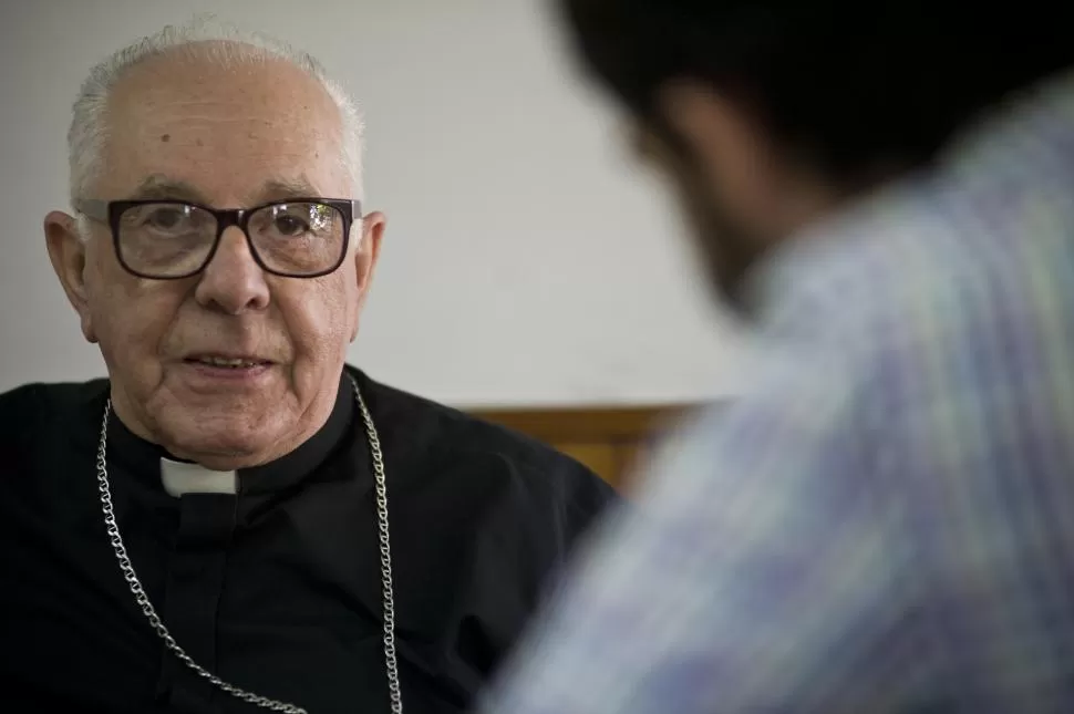 PRONTO VIAJE A ROMA. Durante el consistorio del 14 y 15 de febrero, Villalba recibirá los atributos de cardenal. la gaceta / FOTO DE JORGE OLMOS SGROSSO