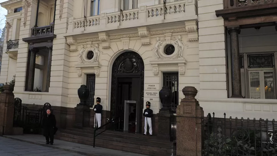 SEDE JUDICIAL. La jueza subrogante se retira y vuelve la titular. FOTO DE MONTEVIDEO.COM.UY