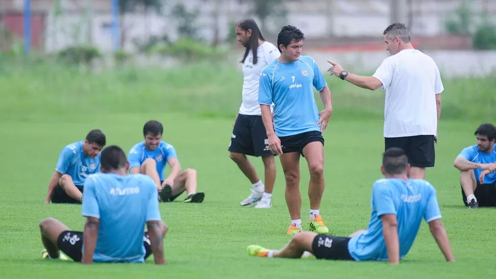 FUTURO INCIERTO. Rodríguez manifestó públicamente que quiere irse de Atlético. LA GACETA / FOTO DE ANALÍA JARAMILLO
