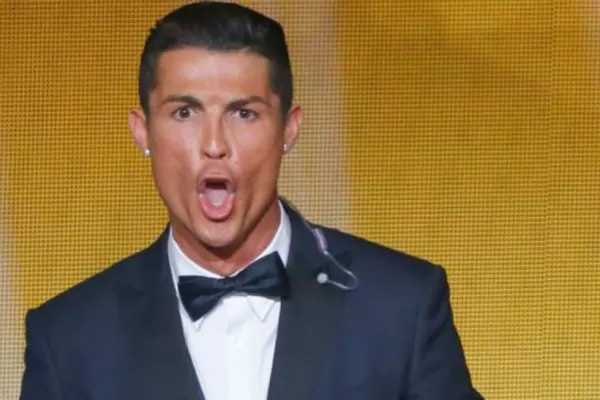 Cristiano Ronaldo ganó y lanzó un extraño grito