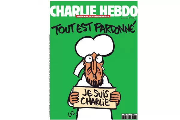Todo está perdonado: Así será la próxima tapa de Charlie Hebdo