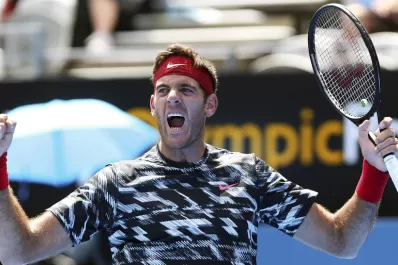 Juan Martín del Potro retornó al circuito con un triunfo