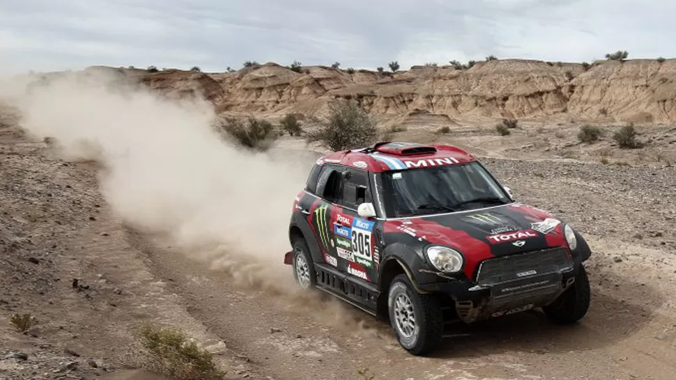 GRAN MOMENTO. Orly Terranova está llevando a cabo un buen rally. FOTO TOMADA DE MINUTOUNO.COM