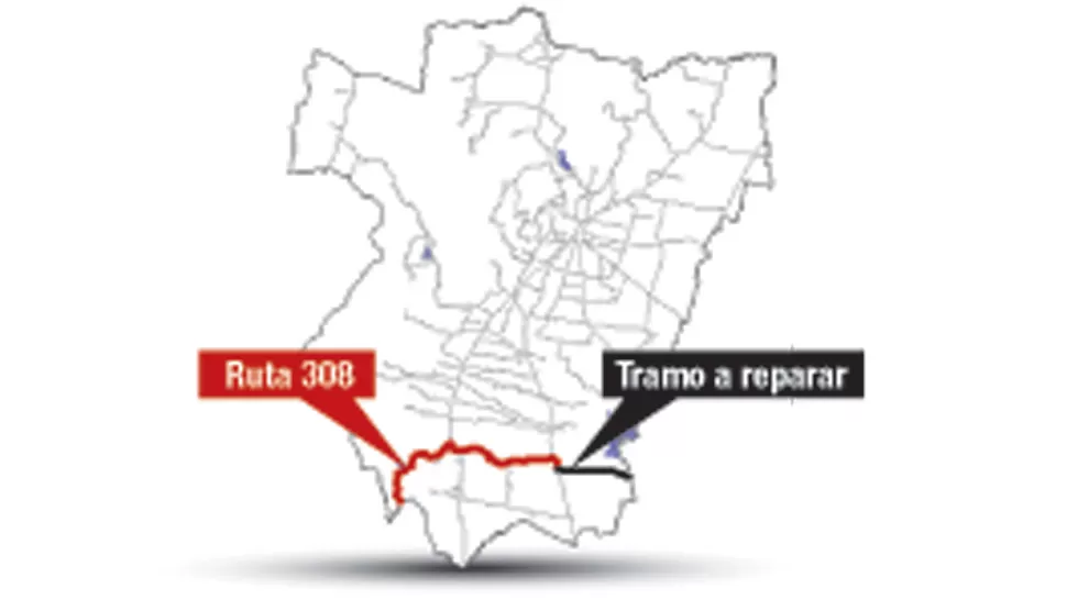 Los vecinos esperan desde 2009 que reparen el camino