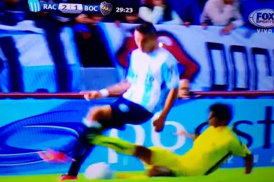 Video: mirá la brutal patada de Marín a Centurión