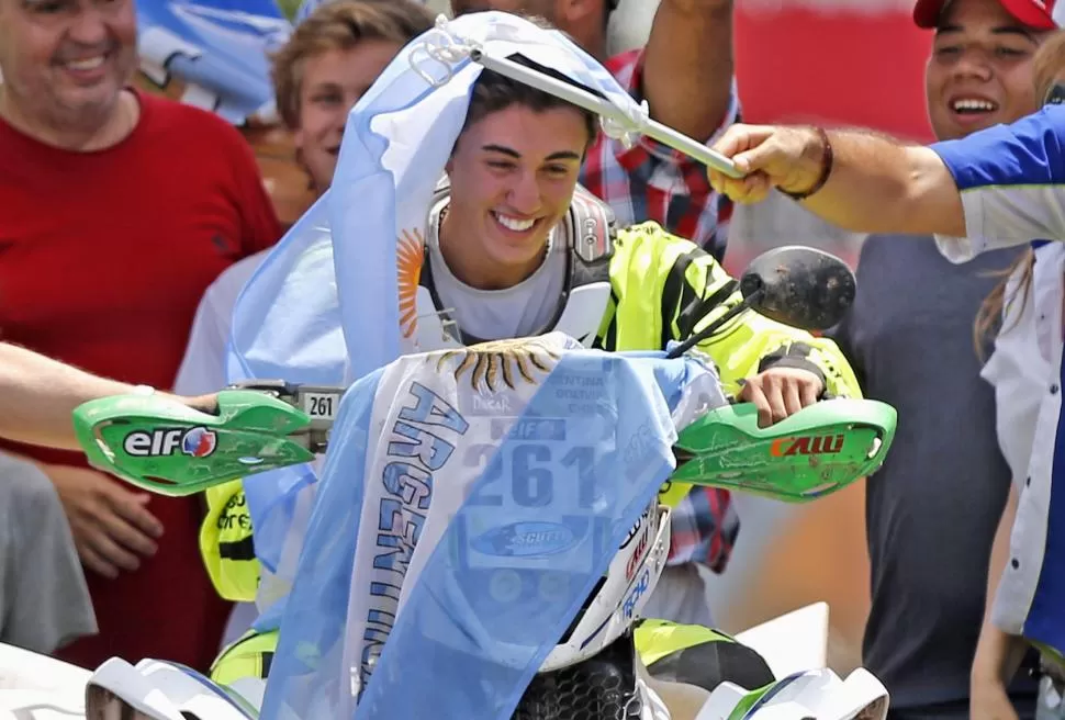 OVACIONADO. Jeremías González Ferioli se ganó el reconocimiento de todos al terminar en el 2° lugar, el mejor resultado obtenido por un argentino en esta edición. REUTERS