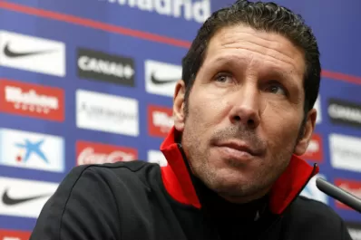 Simeone: Si las cosas se encaminan a seguir creciendo no me movería del Atlético
