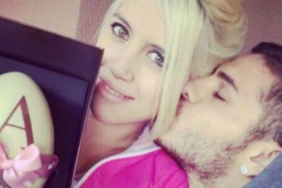 Wanda Nara presentó a su hija Francesca Icardi